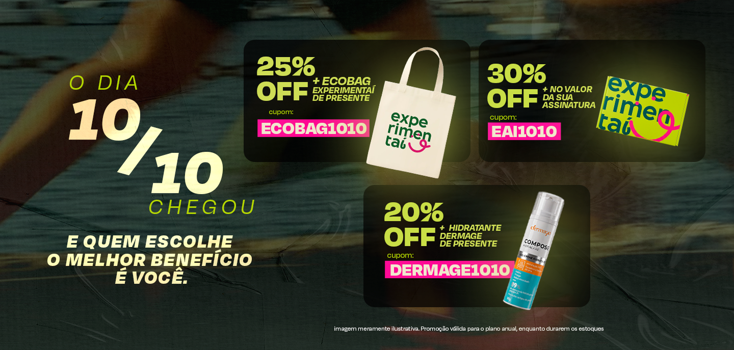 Experimentaí promoção